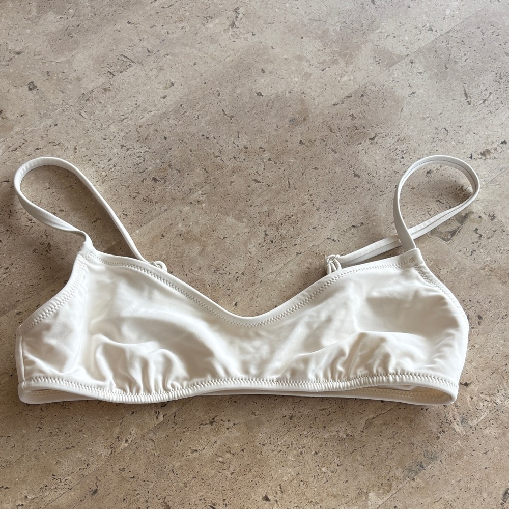 Solid & Stiped bikini top